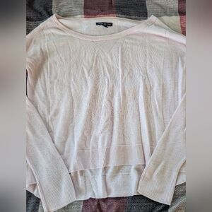 American Eagle Outfitters Soft Pink Knit Sweater